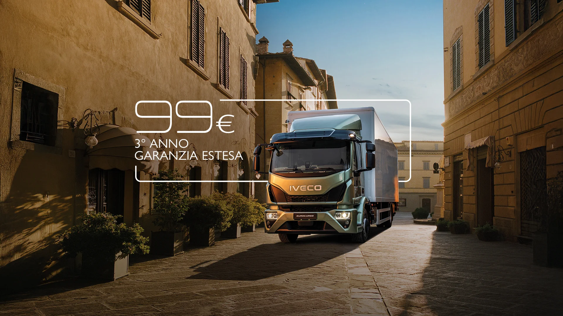 Eurocargo completamente rinnovato tuo con il 3° anno di garanzia estesa a soli 99€