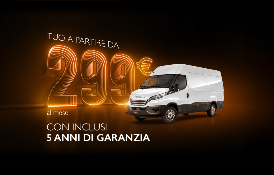 Daily in pronta consegna tuo a partire da 299€ e con 5 anni di garanzia inclusi.