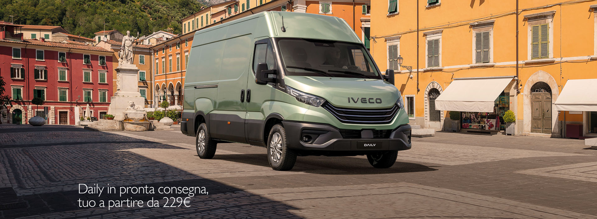 Daily in pronta consegna tuo a partire da 229€ al mese; con incentivi statali e rottamazione. Inclusi 5 anni di garanzia.
