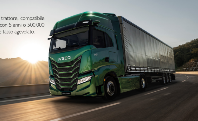 IVECO S-Way diesel trattore, compatibile con biodiesel HVO, tuo con 5 anni o 500.000 km di garanzia driveline e tasso agevolato.